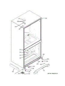 06 - Case Parts parts for Ge Refrigerator GDSL3KCYCLLS from AppliancePartsPros.com