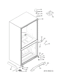 06 - Case Parts parts for Ge Refrigerator GBSL0HCXCRLS from AppliancePartsPros.com