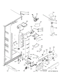 08 - Fresh Food Section parts for Ge Refrigerator PSK25VGXACCC from AppliancePartsPros.com