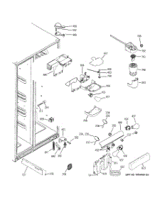07 - Fresh Food Section parts for Ge Refrigerator SSL27RGTEBS from AppliancePartsPros.com