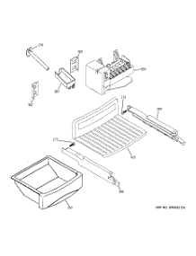 06 - Ice Maker & Dispenser parts for Ge Refrigerator GSK25LHSCCCC from AppliancePartsPros.com