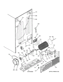 02 - Sealed System & Mother Board parts for Ge Refrigerator GSS25LGTECC from AppliancePartsPros.com