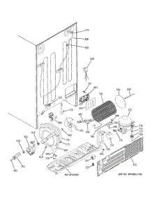 02 - Sealed System & Mother Board parts for Ge Refrigerator GSS23LGTEWW from AppliancePartsPros.com