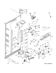 07 - Fresh Food Section parts for Ge Refrigerator GSK25LGTBCCC from AppliancePartsPros.com