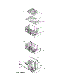 06 - Freezer Shelves parts for Ge Refrigerator GSS23LSTESS from AppliancePartsPros.com