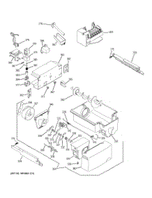 06 - Ice Maker & Dispenser parts for Ge Refrigerator GSS25KSTESS from AppliancePartsPros.com