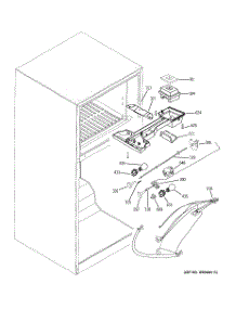 03 - Fresh Food Section parts for Ge Refrigerator GTS18TCSBWW from AppliancePartsPros.com