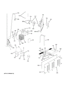 05 - Unit Parts parts for Ge Refrigerator GTS18TCSBWW from AppliancePartsPros.com