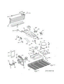 03 - Unit Parts parts for Ge Refrigerator GTT16BBSARCC from AppliancePartsPros.com