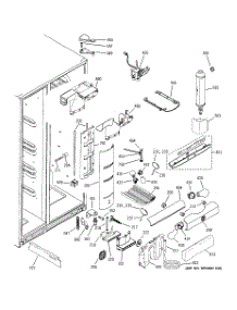 07 - Fresh Food Section parts for Ge Refrigerator GSE25METACBB from AppliancePartsPros.com