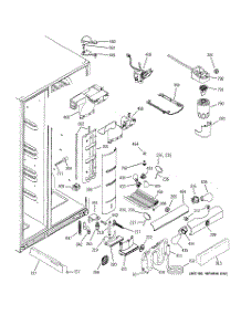 07 - Fresh Food Section parts for Ge Refrigerator GCE21MGTAFSS from AppliancePartsPros.com