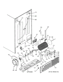09 - Sealed System & Mother Board parts for Ge Refrigerator GCE23LHTAFSS from AppliancePartsPros.com