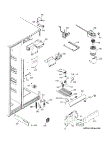 07 - Fresh Food Section parts for Ge Refrigerator GCU21LGTAFBB from AppliancePartsPros.com
