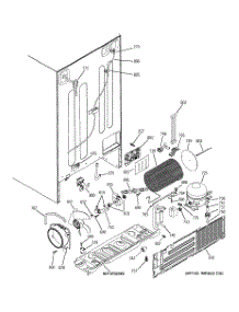 09 - Sealed System & Mother Board parts for Ge Refrigerator GCU21LGTAFBB from AppliancePartsPros.com