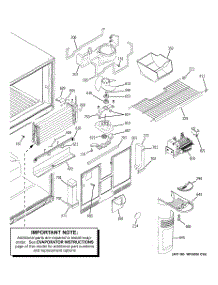 03 - Freezer Section parts for Ge Refrigerator GTL22JCPBRBS from AppliancePartsPros.com