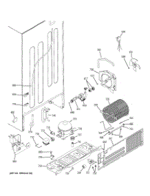 08 - Unit Parts parts for Ge Refrigerator GTL22JCPBRBS from AppliancePartsPros.com