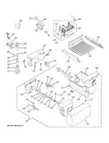 05 - Ice Maker & Dispenser parts for Ge Refrigerator GSS20IEPKBB from AppliancePartsPros.com