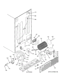 02 - Sealed System & Mother Board parts for Ge Refrigerator GSS23LGTABB from AppliancePartsPros.com