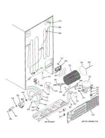 02 - Sealed System & Mother Board parts for Ge Refrigerator GSS23LSTCSS from AppliancePartsPros.com