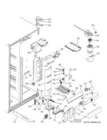 08 - Fresh Food Section parts for Ge Refrigerator GSL25LGTDBS from AppliancePartsPros.com