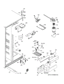 07 - Fresh Food Section parts for Ge Refrigerator LSS25XGTAWW from AppliancePartsPros.com