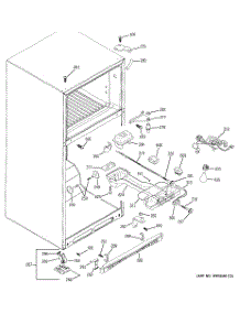 04 - Fresh Food Section parts for Ge Refrigerator GTH18KBRDRBB from AppliancePartsPros.com