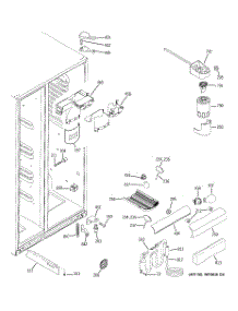 07 - Fresh Food Section parts for Ge Refrigerator GSS25KSTBSS from AppliancePartsPros.com
