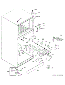 04 - Fresh Food Section parts for Ge Refrigerator GTH18DBRDLCC from AppliancePartsPros.com