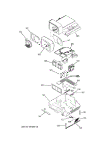 10 - Custom Cool parts for Ge Refrigerator DSF25MGSBBB from AppliancePartsPros.com