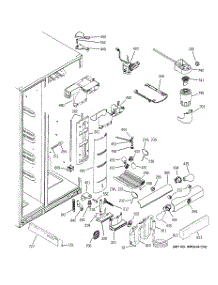 08 - Fresh Food Section parts for Ge Refrigerator GSS25LGTAWW from AppliancePartsPros.com