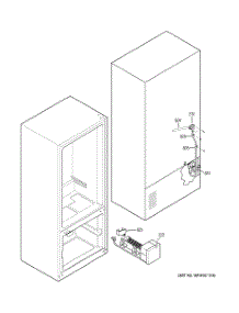 03 - Water System parts for Ge Refrigerator SDL20KCSBBS from AppliancePartsPros.com