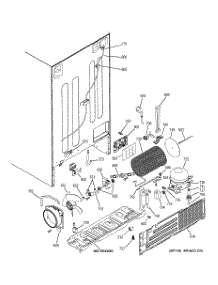 09 - Sealed System & Mother Board parts for Ge Refrigerator GCE21YETAFSS from AppliancePartsPros.com
