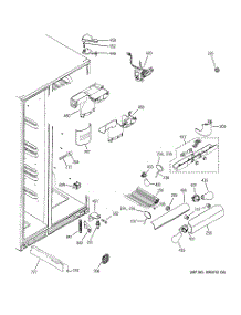 06 - Fresh Food Section parts for Ge Refrigerator GCE23YBTAFWW from AppliancePartsPros.com