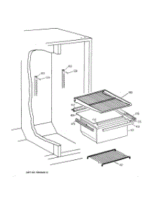09 - Sealed System & Mother Board parts for Ge Refrigerator GCU23MITAFBB from AppliancePartsPros.com