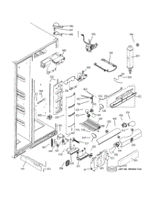 07 - Fresh Food Section parts for Ge Refrigerator GCE21SITAFSS from AppliancePartsPros.com