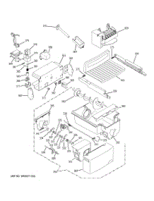 06 - Ice Maker & Dispenser parts for Ge Refrigerator GCE23YHTAFBB from AppliancePartsPros.com