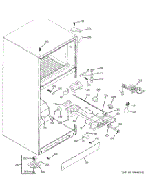 04 - Fresh Food Section parts for Ge Refrigerator GTS18PBRVRWW from AppliancePartsPros.com
