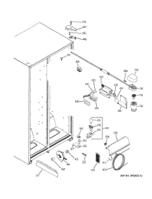 06 - Fresh Food Section parts for Ge Refrigerator GSH22JSTASS from AppliancePartsPros.com