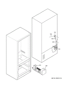 03 - Water System parts for Ge Refrigerator GDS20KCSABB from AppliancePartsPros.com
