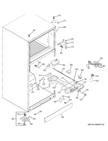 04 - Fresh Food Section parts for Ge Refrigerator GTH18DCRVRBB from AppliancePartsPros.com