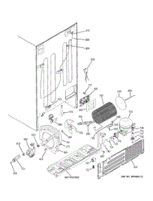 09 - Sealed System & Mother Board parts for Ge Refrigerator GSS25QGTABB from AppliancePartsPros.com
