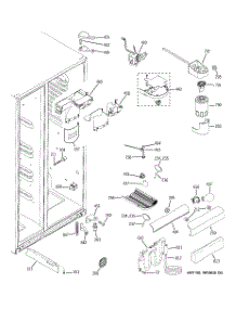 07 - Fresh Food Section parts for Ge Refrigerator GSS23QGTABB from AppliancePartsPros.com
