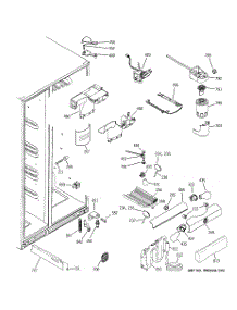 07 - Fresh Food Section parts for Ge Refrigerator GSC22QGTAWW from AppliancePartsPros.com