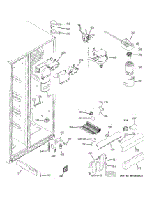 07 - Fresh Food Section parts for Ge Refrigerator GSS23WSTASS from AppliancePartsPros.com