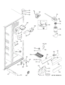 07 - Fresh Food Section parts for Ge Refrigerator GSS23QSTASS from AppliancePartsPros.com