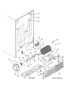 09 - Sealed System & Mother Board parts for Ge Refrigerator GSS23QSTASS from AppliancePartsPros.com