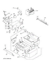06 - Ice Maker & Dispenser parts for Ge Refrigerator GSS25KSTASS from AppliancePartsPros.com
