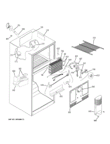 02 - Freezer Section parts for Ge Refrigerator GTS18TCSACC from AppliancePartsPros.com
