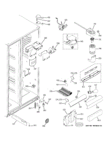 07 - Fresh Food Section parts for Ge Refrigerator GSS25WSSASS from AppliancePartsPros.com