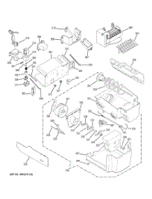 07 - Ice Maker & Dispenser parts for Ge Refrigerator PHG25PGTAFBB from AppliancePartsPros.com
